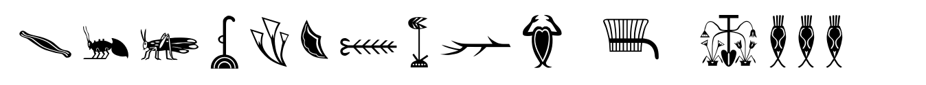 Hieroglyph E Regular
